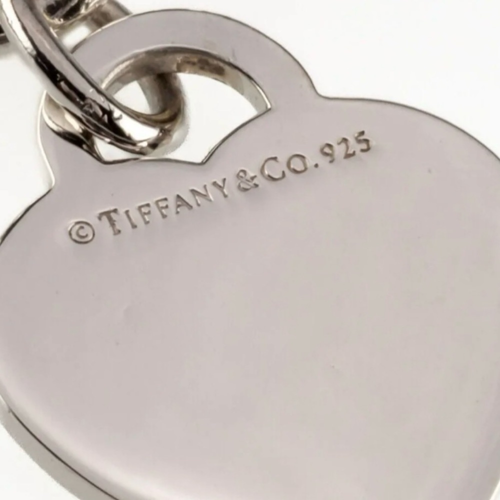 Tiffany & Co. Silver Heart Pendant Necklace - Picture 5 of 5